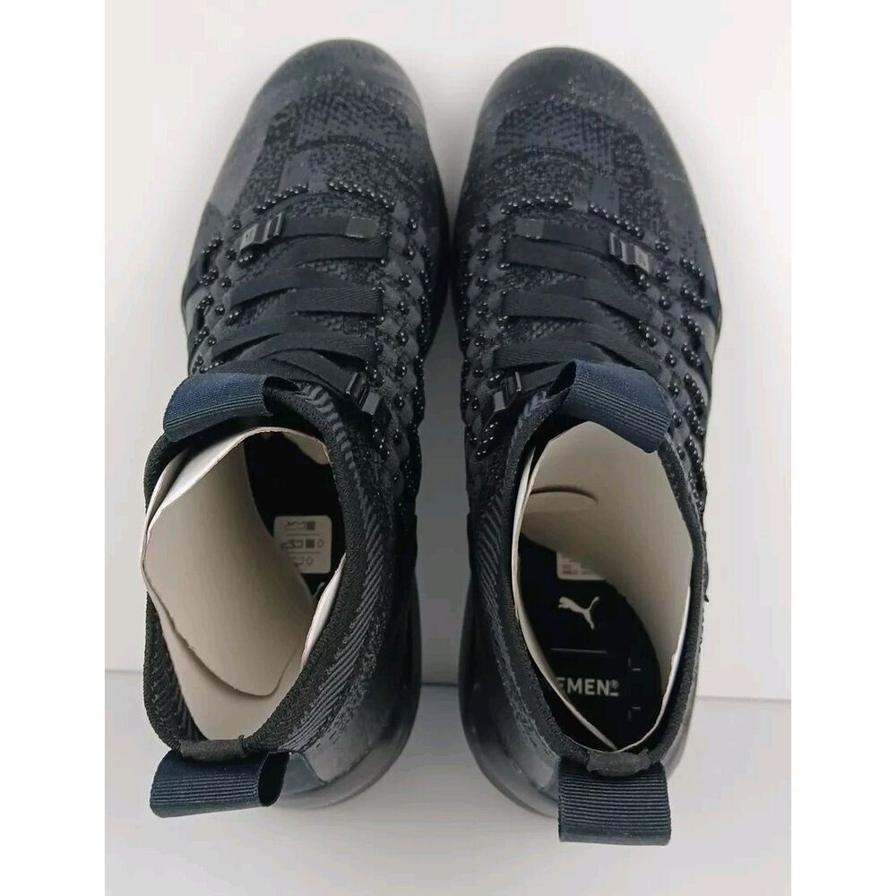 Puma  Blaze of Glory Knit Mid Neme Phantom Black Sneakers 388814-01 Men's Sz 11 - Picture 13 of 16
